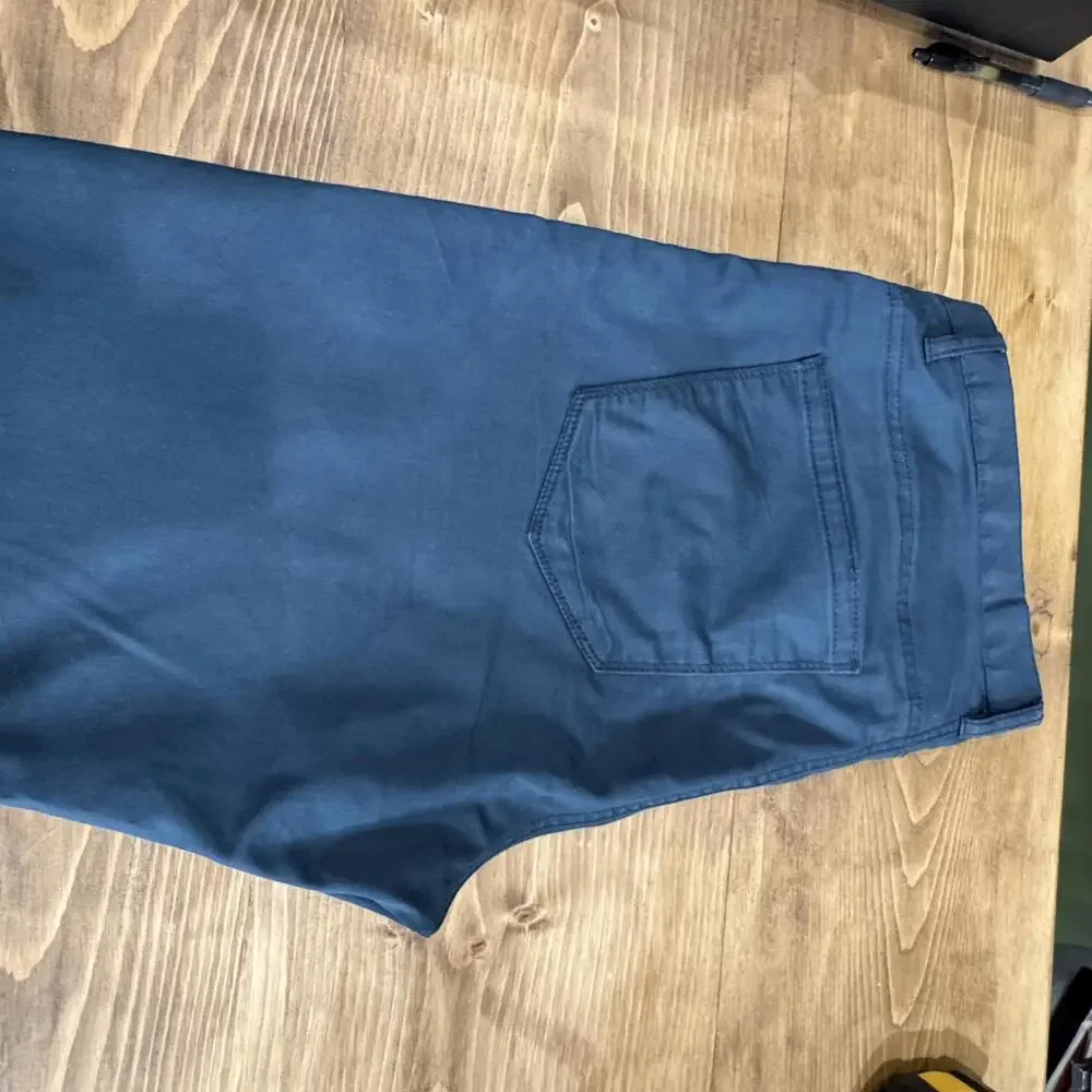 Navy Blue Perry Ellis Men’s Pants 34/30 Casual‎ Slim Fit Dress